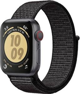 Crong Crong Reflex - Pasek sportowy do Apple Watch 38/40 mm (czarny) 8