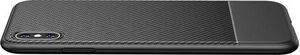 Crong Crong Prestige Carbon Cover - Etui iPhone Xs Max (czarny) 2