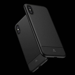 Crong Crong Prestige Carbon Cover - Etui iPhone Xs Max (czarny) 8
