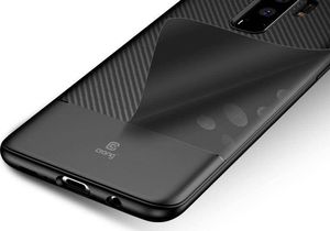 Crong Crong Prestige Carbon Cover - Etui Samsung Galaxy S9 (czarny) 3