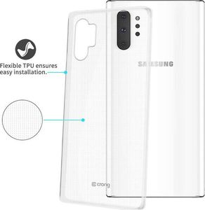 Crong Crong Crystal Slim Cover - Etui Samsung Galaxy Note 10+ (przezroczysty) 3