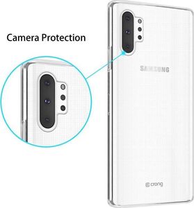 Crong Crong Crystal Slim Cover - Etui Samsung Galaxy Note 10+ (przezroczysty) 4
