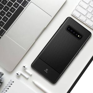 Crong Crong Prestige Carbon Cover - Etui Samsung Galaxy S10+ (czarny) 9