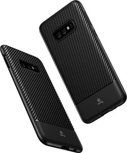 Crong Crong Prestige Carbon Cover - Etui Samsung Galaxy S10e (czarny) 2