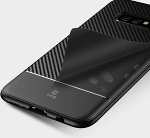 Crong Crong Prestige Carbon Cover - Etui Samsung Galaxy S10e (czarny) 6