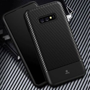 Crong Crong Prestige Carbon Cover - Etui Samsung Galaxy S10e (czarny) 8