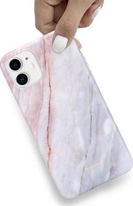 Crong Crong Marble Case Etui iPhone 11 (różowy) 6