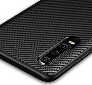 Crong Crong Prestige Carbon Cover - Etui Huawei P30 (czarny) 3
