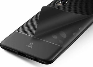 Crong Crong Prestige Carbon Cover - Etui Huawei P30 (czarny) 7