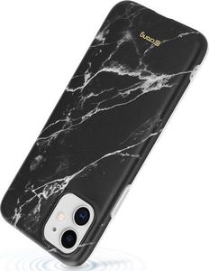 Crong Crong Marble Case Etui iPhone 11 (czarny) 4