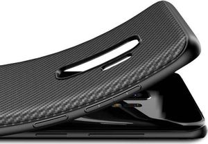 Crong Crong Prestige Carbon Cover - Etui Samsung Galaxy S9+ (czarny) 4