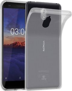 Crong Crong Crystal Slim Cover - Etui Nokia 3.1 (przezroczysty) 3