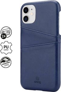 Crong Crong Neat Cover - Etui iPhone 11 z kieszeniami (niebieski) 2