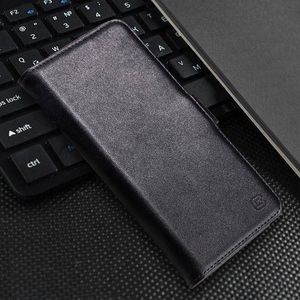 Crong Crong Premium Booklet Wallet - Skórzane etui iPhone 11 Pro z kieszeniami + funkcja podstawki (czarny) 4