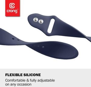 Crong Crong Liquid - Pasek do Apple Watch 42/44mm (biały) 10