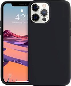 Crong Crong Color Cover - Etui iPhone 12 / iPhone 12 Pro (czarny) 4