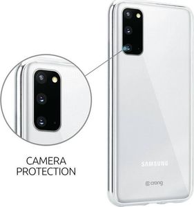 Crong Crong Crystal Slim Cover - Etui Samsung Galaxy S20 (przezroczysty) 2