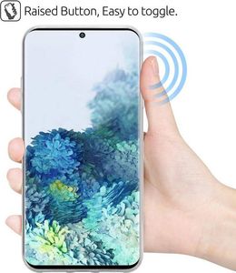 Crong Crong Crystal Slim Cover - Etui Samsung Galaxy S20+ (przezroczysty) 4