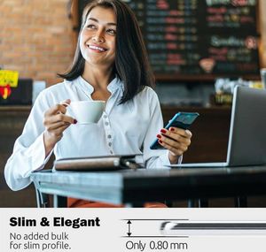 Crong Crong Crystal Slim Cover - Etui Samsung Galaxy S20+ (przezroczysty) 7