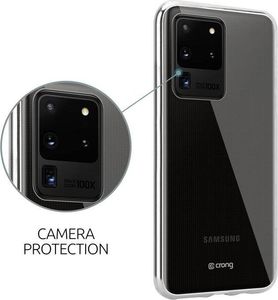 Crong Crong Crystal Slim Cover - Etui Samsung Galaxy S20 Ultra (przezroczysty) 2