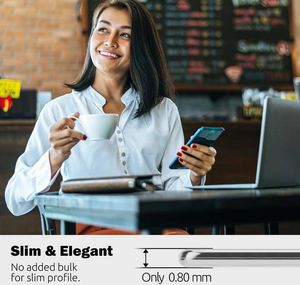 Crong Crong Crystal Slim Cover - Etui Samsung Galaxy S20 Ultra (przezroczysty) 7