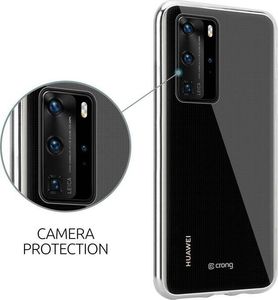 Crong Crong Crystal Slim Cover - Etui Huawei P40 (przezroczysty) 2