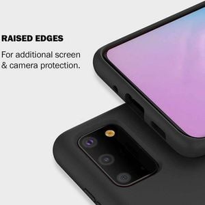 Crong Crong Color Cover - Etui Samsung Galaxy S20 (czarny) 3