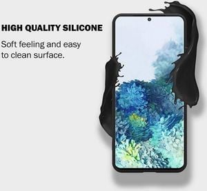 Crong Crong Color Cover - Etui Samsung Galaxy S20 (czarny) 4