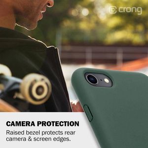 Crong Crong Color Cover - Etui iPhone SE 2020 / 8 / 7 (zielony) 2