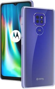 Crong Crong Crystal Slim Cover - Etui Motorola Moto E7 Plus (przezroczysty) 2