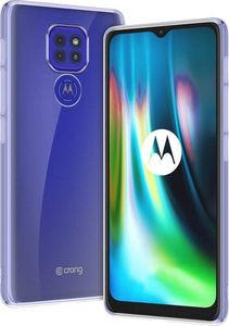 Crong Crong Crystal Slim Cover - Etui Motorola Moto E7 Plus (przezroczysty) 3