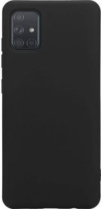 Crong Crong Color Cover - Etui Samsung Galaxy A71 (czarny) 4