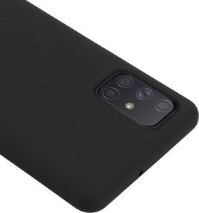 Crong Crong Color Cover - Etui Samsung Galaxy A71 (czarny) 8