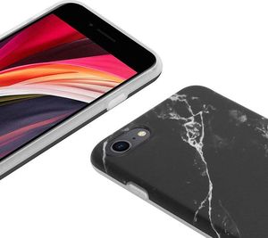 Crong Crong Marble Case Etui iPhone SE 2020 / 8 / 7 (czarny) 3