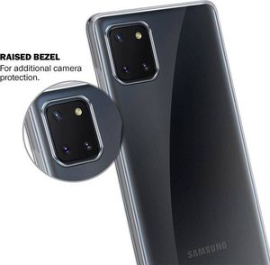 Crong Crong Crystal Slim Cover - Etui Samsung Galaxy Note 10 Lite (przezroczysty) 4