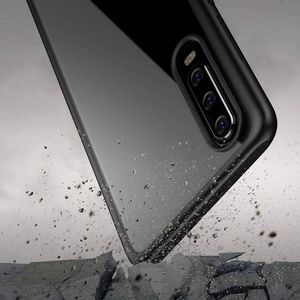 Crong Crong Clear Cover - Etui Huawei P30 (czarny) 4