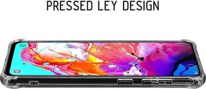 Crong Crong Hybrid Protect Cover - Etui Samsung Galaxy A70 (2019) (przezroczysty) 5