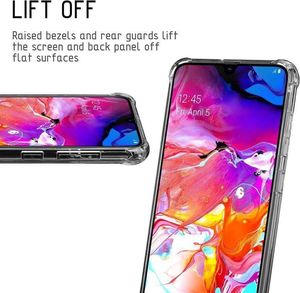 Crong Crong Hybrid Protect Cover - Etui Samsung Galaxy A70 (2019) (przezroczysty) 6