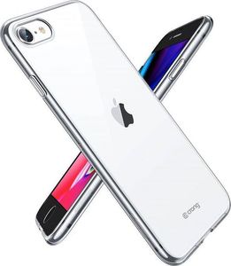 Crong Crong Crystal Slim Cover - Etui iPhone SE 2020 / 8 / 7 (przezroczysty) 2