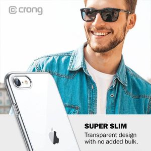 Crong Crong Crystal Slim Cover - Etui iPhone SE 2020 / 8 / 7 (przezroczysty) 6