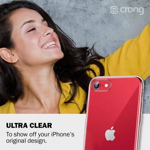 Crong Crong Crystal Slim Cover - Etui iPhone SE 2020 / 8 / 7 (przezroczysty) 7