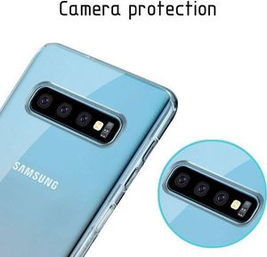 Crong Crong Crystal Slim Cover - Etui Samsung Galaxy S10 (przezroczysty) 4