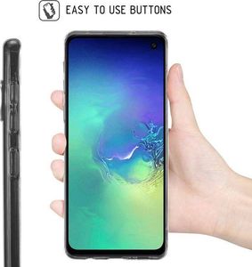 Crong Crong Crystal Slim Cover - Etui Samsung Galaxy S10e (przezroczysty) 3