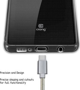 Crong Crong Crystal Slim Cover - Etui Samsung Galaxy S10e (przezroczysty) 5