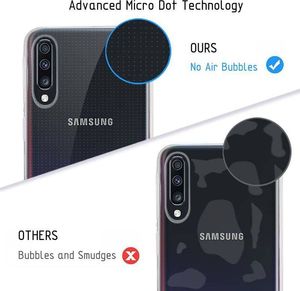 Crong Crong Crystal Slim Cover - Etui Samsung Galaxy A70 (przezroczysty) 3