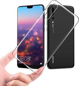 Crong Crong Crystal Slim Cover - Etui Huawei P20 (przezroczysty) 2