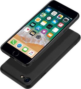 Crong Crong Smooth Skin - Etui iPhone SE 2020 / 8 / 7 (czarny) 2