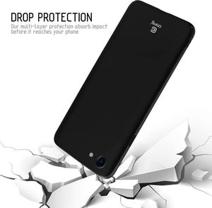 Crong Crong Smooth Skin - Etui iPhone SE 2020 / 8 / 7 (czarny) 3