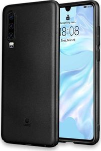 Crong Crong Smooth Skin - Etui Huawei P30 (czarny) 3
