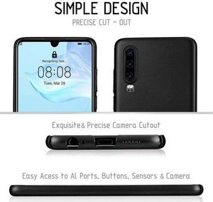 Crong Crong Smooth Skin - Etui Huawei P30 (czarny) 4